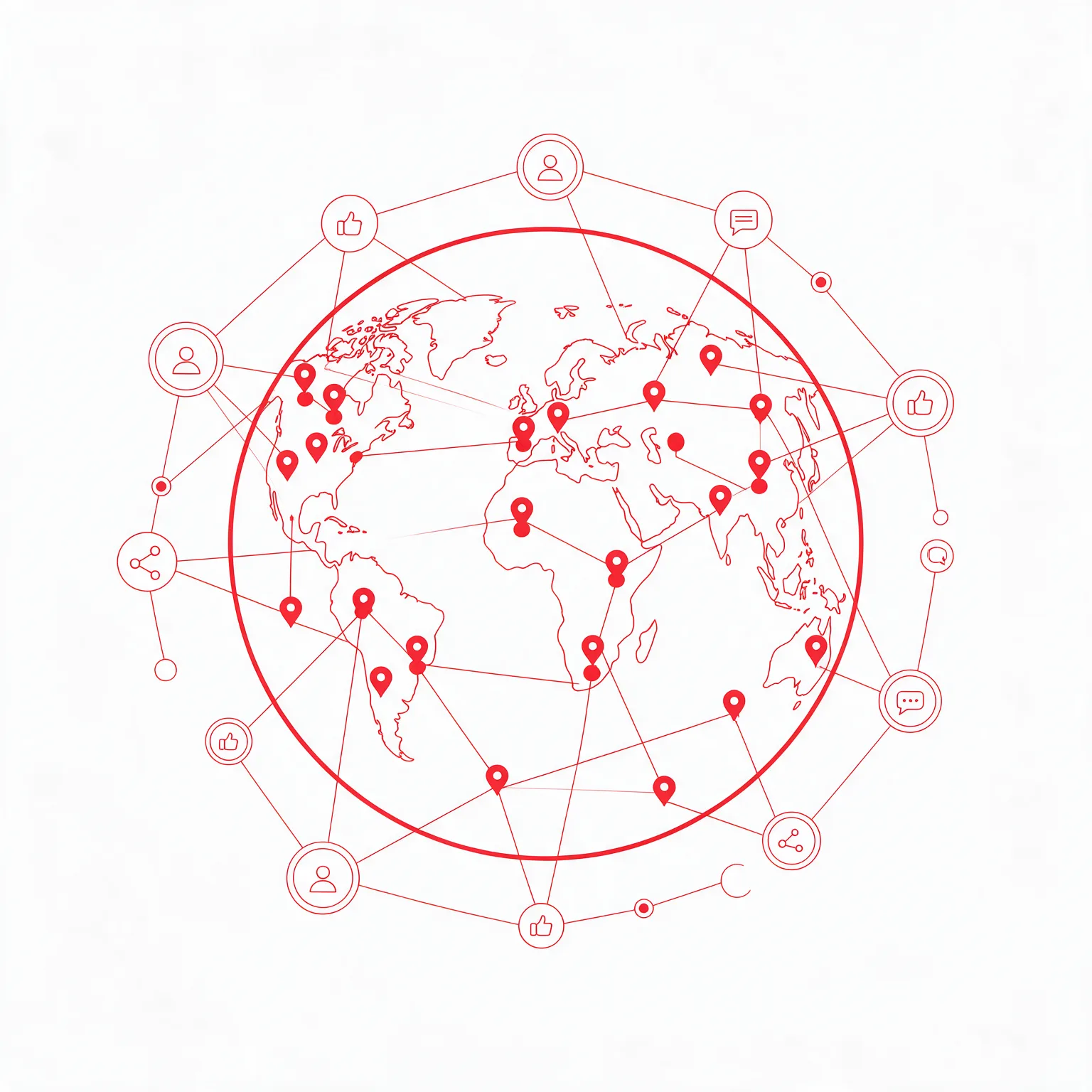 people use social media worldwide to discover and follow brands.